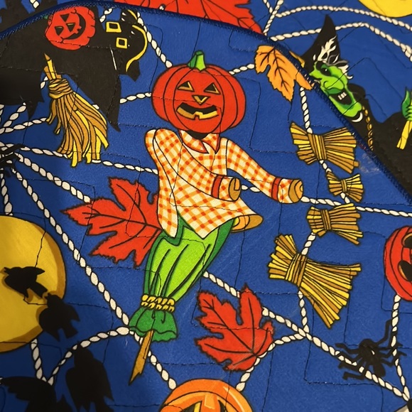 he cutest set of quilted fabric vintage Halloween placemat - Picture 12 of 15